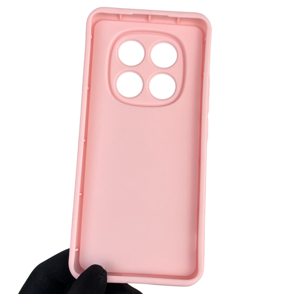 Чохол силіконовий Soft Touch з 3D принтом Майнкрафт для Xiaomi Redmi Note 14 Pro 4G рожевий (Повний захист камери) 0041643 фото