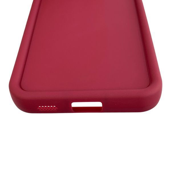 Чохол силіконовий Soft Touch для Samsung Galaxy S21 Plus бордовий (Повний захист камери) 0054039 фото