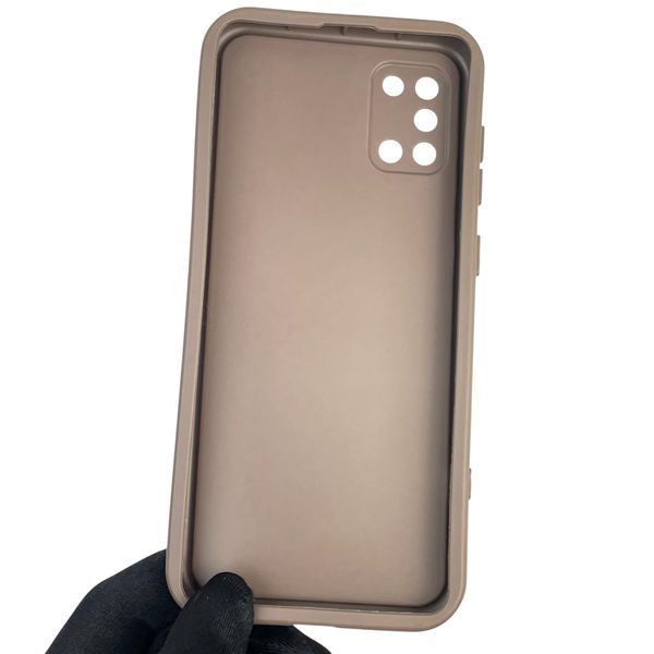 Чехол силиконовый оригинальный Soft Touch с 3D принтом мема сибу для Samsung Galaxy A31 (SM-A315F) коричневый (Полная защита камеры) 0047569 фото