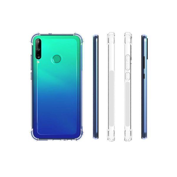 Чохол-накладка для Huawei Y7p прозора з бронь кутами протиударна (хуавеи у7п) 0061774 фото