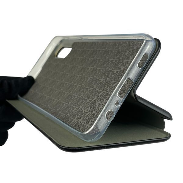 Чехол-книжка для Samsung Galaxy A02 SM-A022G с подставкой на самсунг а02 черная 0011887 фото