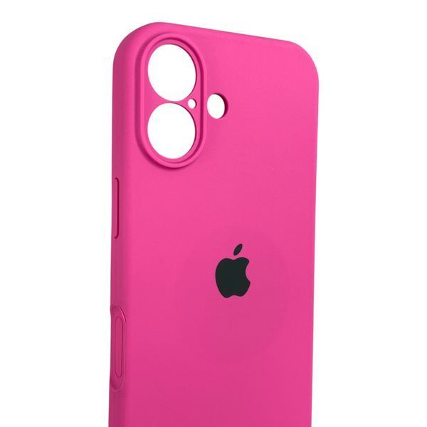 Чехол Silicone Case для Apple iPhone 17 малиновый Dragon Fruit (софт-тач, закрытая камера) 0061879 фото