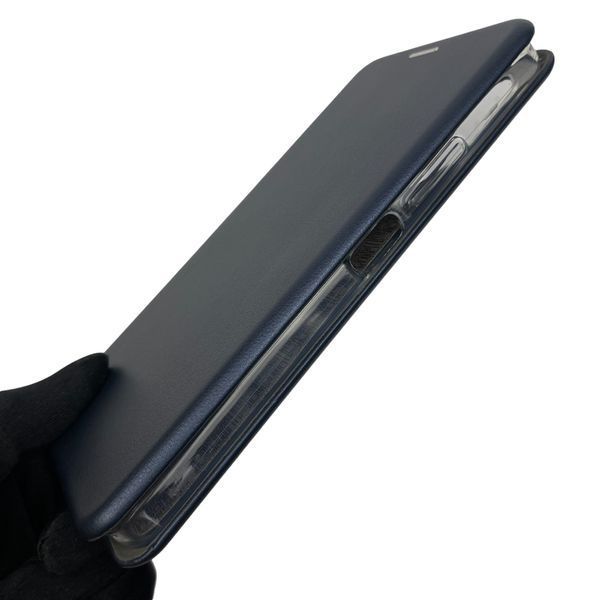 Чохол-книжка для Xiaomi Poco C65 з підставкою на сяомі поко с65 темно-синя 0002171 фото