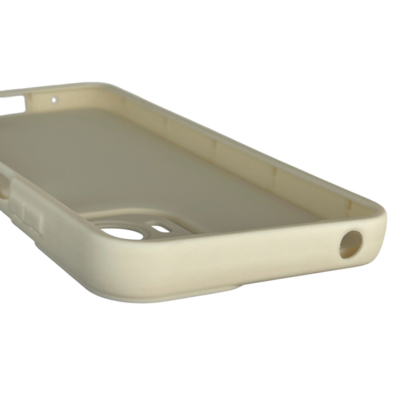 Чохол силіконовий Soft Touch для Motorola Moto G04 (XT2421-2) молочний (Повний захист камери) 0039379 фото