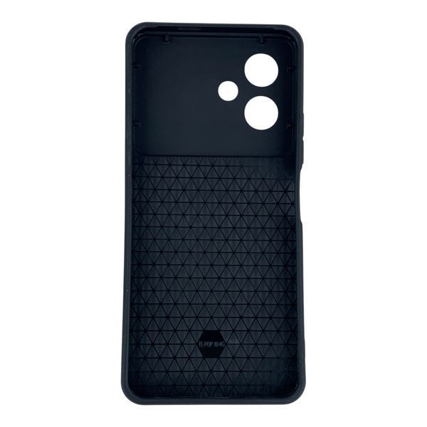 Чохол протиударний для Tecno Spark Go 2 (KM4) з магнітною пластиною зі шторкою на камері чорний 0050759 фото