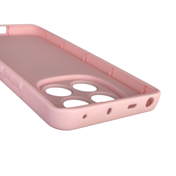 Чохол силіконовий Soft Touch з 3D принтом Майнкрафт для Xiaomi Redmi Note 14 Pro 4G рожевий (Повний захист камери) 0041643 фото