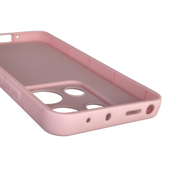 Чохол силіконовий Soft Touch з 3D принтом для Xiaomi Redmi Note 14S рожевий (Повний захист камери) 0042399 фото