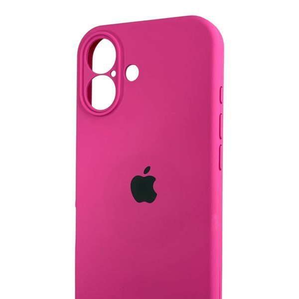 Чехол Silicone Case для Apple iPhone 17 малиновый Dragon Fruit (софт-тач, закрытая камера) 0061879 фото