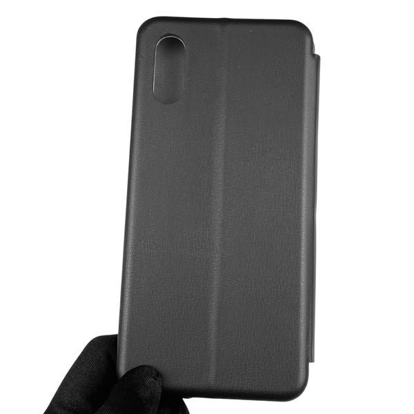 Чехол-книжка для Samsung Galaxy A02 SM-A022G с подставкой на самсунг а02 черная 0011887 фото