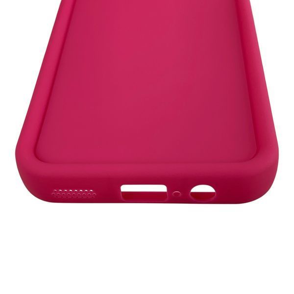 Чохол силіконовий Soft Touch для Motorola G64 малиновий (Повний захист камери) 0054423 фото