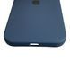Чохол Silicone Case для Apple iPhone 15 Pro Max темно-синій (soft touch, кільця камери, мікрофібра) 0073814 фото 6