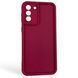 Чохол силіконовий Soft Touch для Samsung Galaxy S21 Plus бордовий (Повний захист камери) 0054039 фото 1