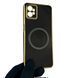 Чехол для Motorola Moto G32 PAUU0013RS с кольцом MagSafe с золотой окантовкой на моторола мото г32 черный gs1 0021288 фото 1