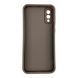 Чехол силиконовый Soft Touch для Samsung Galaxy A02 коричневый (Полная защита камеры) 0053939 фото 2