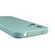 Чехол для Xiaomi Redmi 12 4G силиконовый с микрофиброй нескользящий на сяоми редми 12 4г бирюзовый 0032576 фото 4