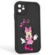 Чехол силиконовый оригинальный Soft Touch с 3D принтом волшебной минни маус для Apple iPhone 11 черный (Полная защита камеры) 0049490 фото 1