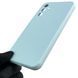 Чехол для Samsung Galaxy A34 5G (SM-A346E) силиконовый с микрофиброй нескользящий на самсунг а34 5г голубой 0031931 фото 2