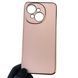 Чохол для Tecno Spark Go 1 (KL4) жіночий із золотою окантовкою із захистом камери на техно спарк го 1 пудровий 0013276 фото 1