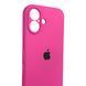 Чехол Silicone Case для Apple iPhone 17 малиновый Dragon Fruit (софт-тач, закрытая камера) 0061879 фото 3
