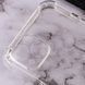 Чохол для Apple iPhone 14 Plus з бронь кутами вище екрана протиударний на айфон 14 плюс прозорий 0002344 фото 3