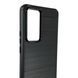 Чохол для телефона Xiaomi 12T Pro карбоновий протиударний з високими бортами чорний 0052262 фото 3