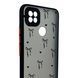 Чехол для телефона Xiaomi Redmi 9C с 3D принтом бантики с сердцами с высокими бортами черный 0059384 фото 3