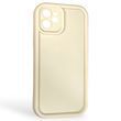 Чохол силіконовий Soft Touch для Apple iPhone 12 молочний (Повний захист камери)