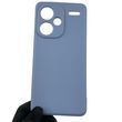Чохол для Xiaomi Redmi Note 13 Pro Plus з квадратними гранями із захистом камери на сяомі редмі нот 13 про плюс блакитний