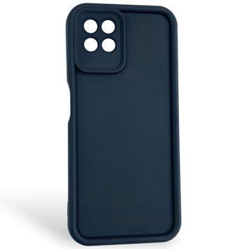 Чехол силиконовый Soft Touch для Realme Narzo 50 черный (Полная защита камеры) 0054345 фото