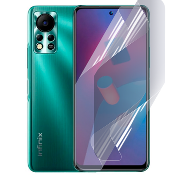 Плівка гідрогелева для Infinix 11S глянцева протиударна на інфінікс 11с прозора 0035232 фото