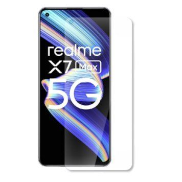 Плёнка гидрогелевая для Realme X7 Max глянцевая на реалми х7 макс прозрачная 0010882 фото