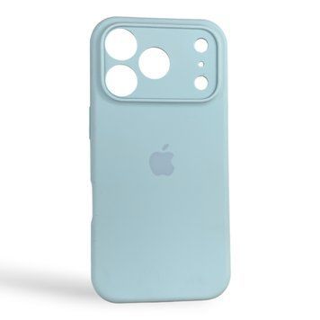 Чохол Silicone Case для Apple iPhone 17 Pro синій Sierra Blue (софт-тач, повний захист камери) 0061902 фото