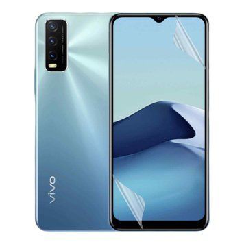 Плівка гідрогелева для Vivo Y20 глянцева протиударна на віво у20 прозора 0003335 фото