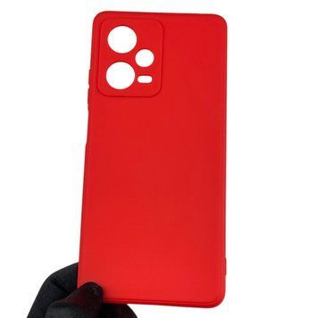 Чехол для Xiaomi Redmi Note 12 Pro 5G противоударный квадратный на сяоми редми нот 12 про 5г красный 0012934 фото