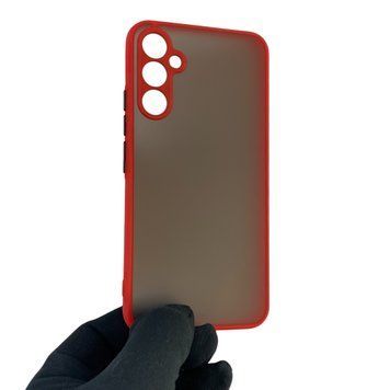 Чехол для телефона Samsung Galaxy A34 5G (SM-A346E) с высокими бортами с защитой камеры на самсунг а34 красный 0026046 фото