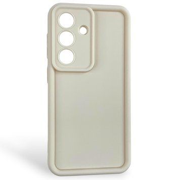 Чохол силіконовий Soft Touch для Samsung Galaxy S26 молочний (Повний захист камери) 0053913 фото