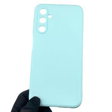 Чехол для Samsung Galaxy A24 (SM-A245F) с квадратными гранями с защитой камеры на самсунг а24 бирюзовый 0012572 фото