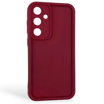 Чехол силиконовый Soft Touch для Samsung Galaxy S24 Plus бордовый (Полная защита камеры) 0054164 фото