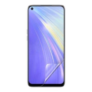 Плівка гідрогелева для Realme 6S глянцева протиударна на реалмі 6с прозора 0003135 фото