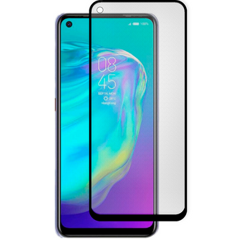 Захисне скло МАТОВЕ для телефона Tecno POVA 2 (LE7n) протиударне повноекранне на техно пова 2 чорне 0039065 фото