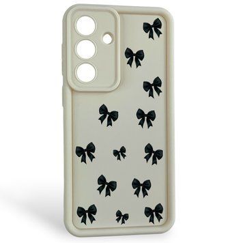 Чехол силиконовый Soft Touch с 3D принтом для Samsung Galaxy S26 Plus молочный (Полная защита камеры) 0057786 фото