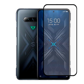 Защитное стекло для телефона Xiaomi Black Shark 4 Pro противоударное на сяоми блэк шарк 4 про черное 0038827 фото