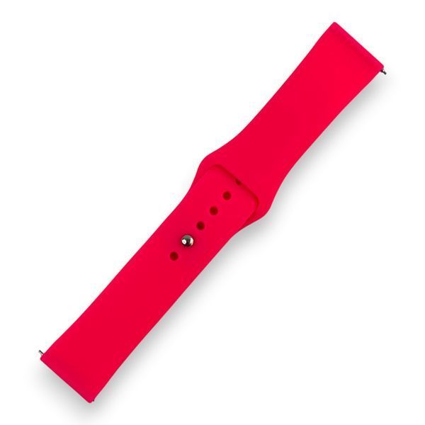 Ремешок силиконовый 22 мм для OnePlus Watch 2 малиновый 0056443 фото