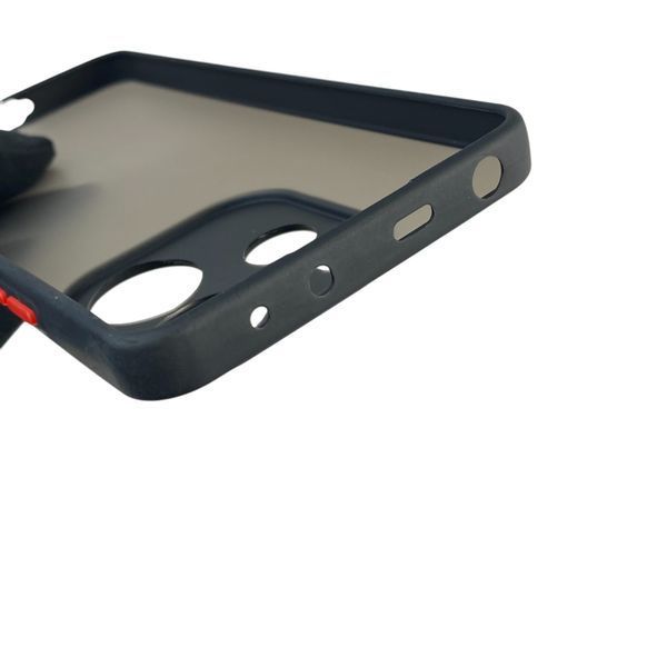 Чехол для телефона Xiaomi Redmi Note 14 4G с 3D принтом бантиков с высокими бортами на сяоми редми нот 14 черный 0033624 фото
