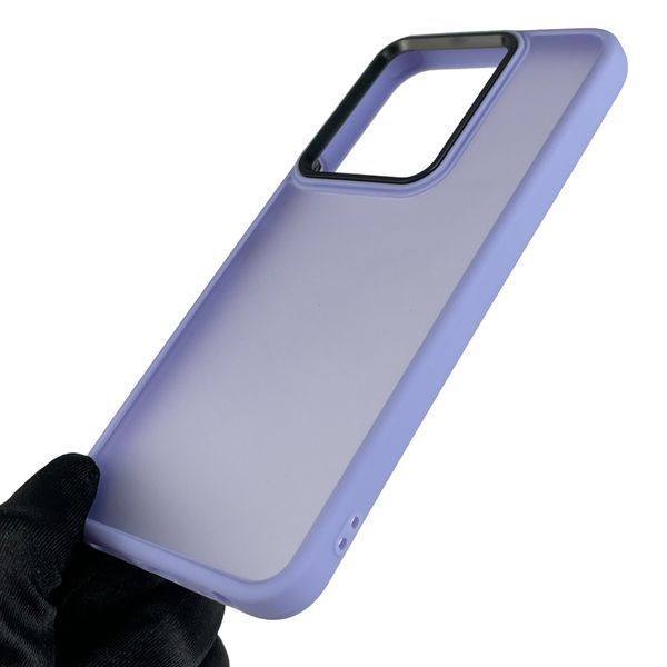 Чехол для TECNO Spark Go 2022 KG5m противоударный матовый с высокими бортами на техно спарк го 2022 сиреневый 0000240 фото