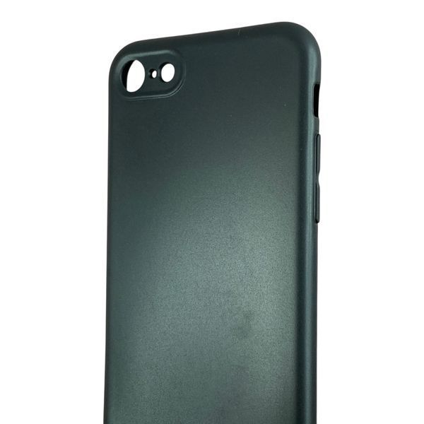 Чохол для Apple iPhone SE 2020 чорний матовий TPU (матовий, закрита камера) 0062352 фото