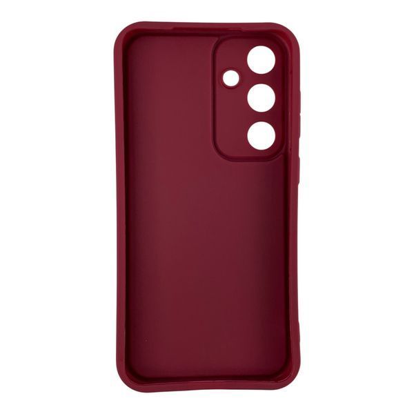 Чехол силиконовый Soft Touch для Samsung Galaxy S24 Plus бордовый (Полная защита камеры) 0054164 фото