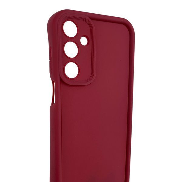 Чехол силиконовый Soft Touch для Samsung Galaxy M35 5G (M356B) бордовый (Полная защита камеры) 0054013 фото