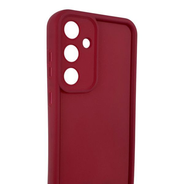 Чехол силиконовый Soft Touch для Samsung Galaxy S24 Plus бордовый (Полная защита камеры) 0054164 фото