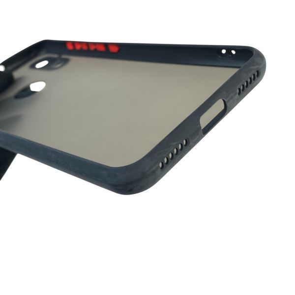 Чехол для телефона Huawei Y6 2019 с 3D принтом бантиков с высокими бортами на хуавей у6 2019 черный 0033472 фото